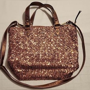 Juicy Coutore Rose Gold Shoulder Bag